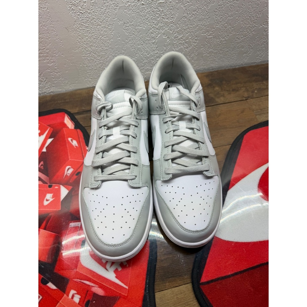 Nike Dunk Low Grey Fog White Sneakers DD1391-103 Mens 14 - Picture 3 of 9